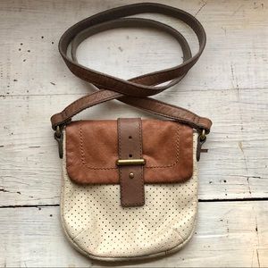 Fossil Mason Mini Crossbody Leather Bag